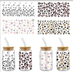 Alia's Gifts Decorate your own Hearts Glass Tumbler - Alia Gift
