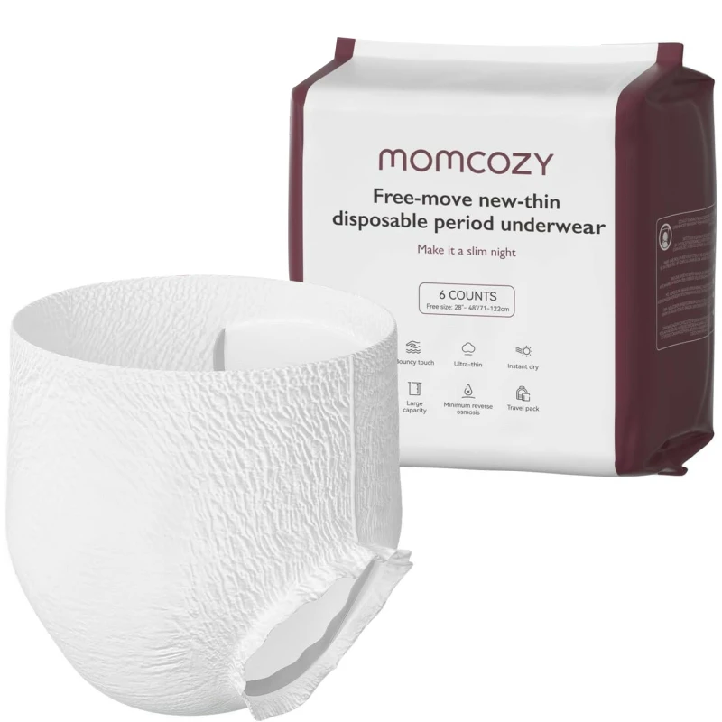Momcozy Postpartum Disposable Underwear, 6pcs - Momcozy