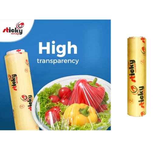 Sticky Food Wrapping Roll 30CM * 165M - Gentle Packing - Image 3