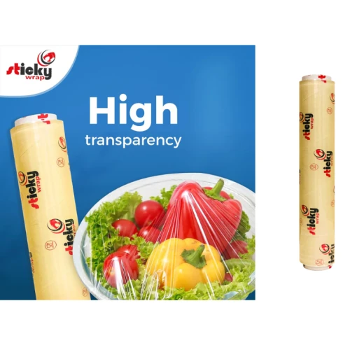 Sticky Food Wrapping Roll 30CM * 100 Yard - Gentle Packing - Image 3