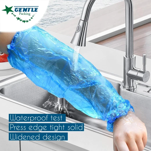 Gentle Nylon Sleeve Blue - 100 Pieces - Gentle Packing - Image 2