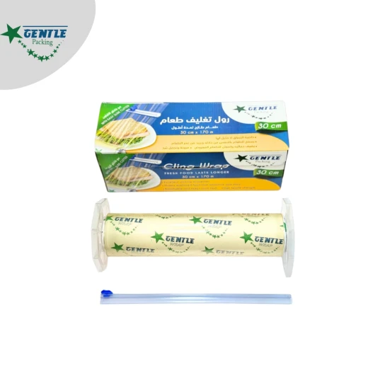 Gentle Food Wrapping Roll 30cm*170m with Cutter - Gentle Packing - Image 2