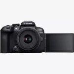 كاميرا Canon EOS R10 مع عدسة RF-S 18-45 مم IS STM (5331C010AA)، كاميرا ميرورلس قوية تتميز بتركيز تلقائي سريع، جودة صور عالية، تصوير فيديو 4K، وعدسة زوم متعددة الاستخدام مناسبة للتصوير وصناعة المحتوى - كانون