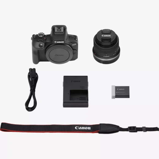 كاميرا Canon EOS R100 مع عدسة RF-S 18-45 مم (6052C013AA)، كاميرا ميرورلس مدمجة تقدم صور وفيديوهات عالية الجودة، استخدام سهل، تركيز سريع، وعدسة زوم متعددة الاستخدام للتصوير اليومي وصناعة المحتوى - كانون - Image 3