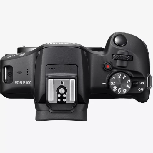 كاميرا Canon EOS R100 مع عدسة RF-S 18-45 مم (6052C013AA)، كاميرا ميرورلس مدمجة تقدم صور وفيديوهات عالية الجودة، استخدام سهل، تركيز سريع، وعدسة زوم متعددة الاستخدام للتصوير اليومي وصناعة المحتوى - كانون - Image 2