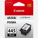 خرطوشة حبر سوداء من كانون PG-445 ,حبر صبغي لطباعة نصوص واضحة، 8 مل، تطبع حتى 180 صفحة, متوافقة مع طابعات كانون بيكسما من كانون - كانون