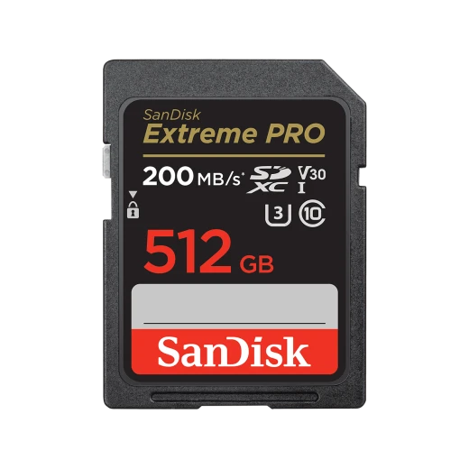 بطاقة ذاكرة سانديسك إكستريم برو سعة 512 جيجابايت (SDSDXXD-512G-GB4IN)