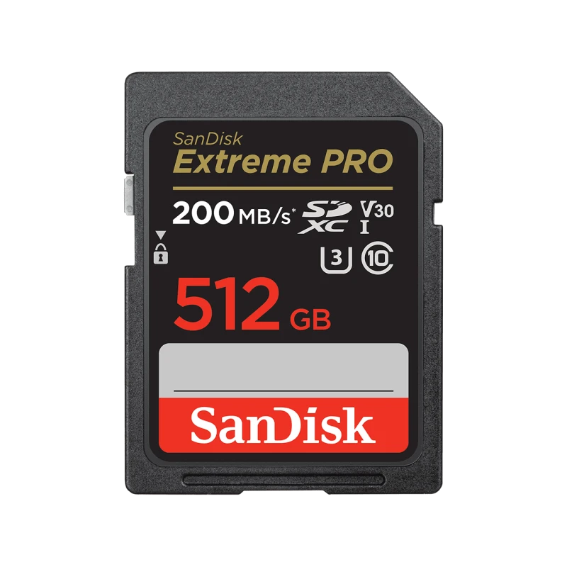 بطاقة ذاكرة سانديسك إكستريم برو سعة 512 جيجابايت (SDSDXXD-512G-GB4IN) - سانديسك