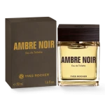 Yves Rocher Ambre Noir Eau de Toilette 50ml: Woody and Sensual Fragrance for Men - Yves rocher