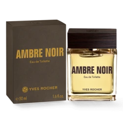 Yves Rocher Ambre Noir Eau de Toilette 50ml: Woody and Sensual Fragrance for Men
