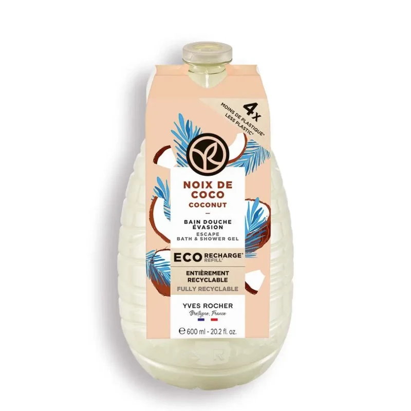 Yves Rocher Coconut Eco-Refill Shower Gel 600 ml - Yves rocher