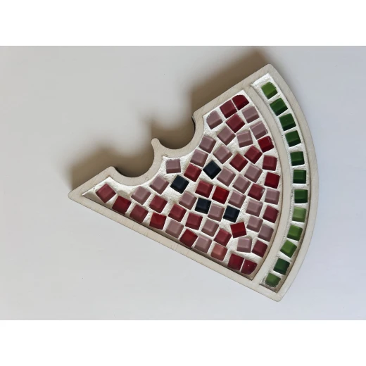 HelloKids Mosaic Art Kit, Watermelon Shaped - HelloKids - Image 4