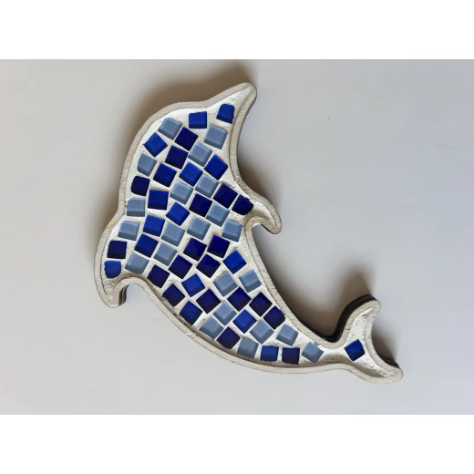HelloKids Mosaic Art Kit, Dolphin Shaped - HelloKids - Image 4
