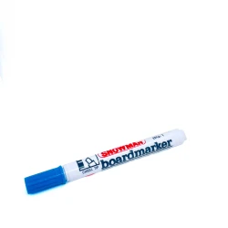 Snowman BG12T White Board Marker Chisel Light Blue
