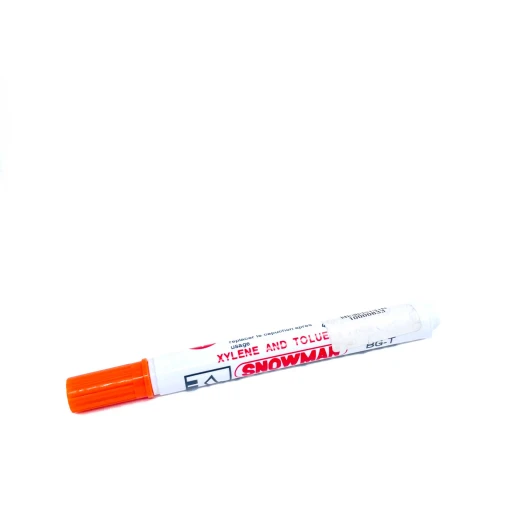Snowman BG12T White Board Marker Chisel Orange - Snowman - Image 2