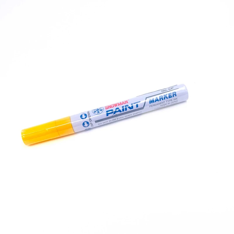 Snowman CP12 Paint Marker Yellow - Snowman