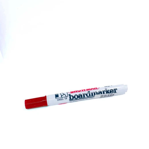 Snowman BG12TR White Board Marker Chisel Refillable Red - Snowman - Image 2