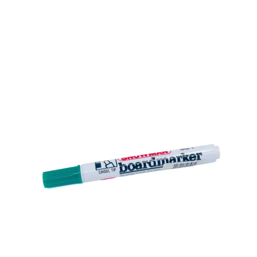 Snowman BG12TR White Board Marker Chisel Refillable Green - Snowman - Image 2