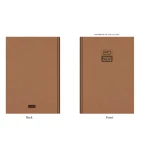 أجندة كاستيلي اليومية 2026 حجم A5 ‏14.5×20.5 سم, تصميم A09، 400 صفحة، ورق كريمي 70 جم، فتح يومي، تظليل رمضان، تجليد قوي، عربي/إنجليزي - كاستيلي