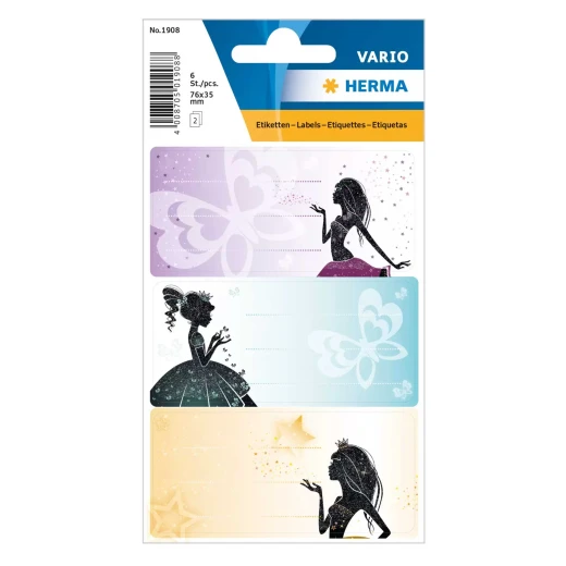 Sticker Vario School Sweet Princess, Glittery - herma - Image 2