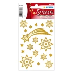 ملصق هيرما السحري على شكل نجمة عيد الميلاد اللامعة - هيرما