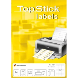 ملصق توب ستيك مقاس 70x32 مقاس A4 27 من هيرما