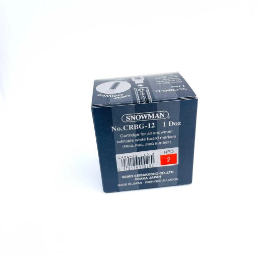 Snowman CRBG12 Cartridge Ink Red - Snowman - Image 2