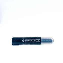 Snowman White Board JRBG12T BK Cartridge Marker Chisel Black