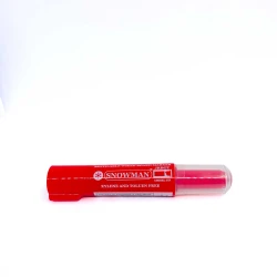 Snowman White Board JRBG12T RD Cartridge Marker Chisel Red
