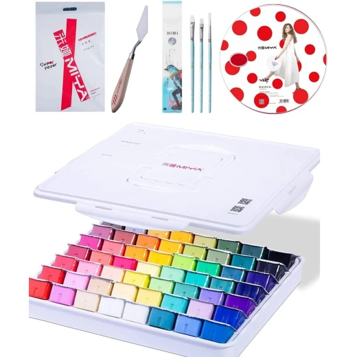 Miya Gouache Paint Set M Series -42x85ml Miya Gouache Paint Set M Series -42x85ml