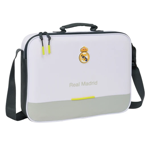 حقيبة مدرسية يد ريال مدريد 25/26 – تصميم رسمي أنيق، عملية ومتينة، مساحة داخلية واسعة، خفيفة وسهلة الحمل، مناسبة للمدرسة والاستخدام اليومي من براند safta. حقيبة مدرسية يد ريال مدريد 25/26 – تصميم رسمي أنيق، عملية ومتينة، مساحة داخلية واسعة، خفيفة وسهلة الحمل، مناسبة للمدرسة والاستخدام اليومي من براند safta.