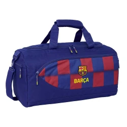 حقيبة رياضية F.C. Barcelona 1st Team 25/26 – تصميم رسمي للنادي، متينة وواسعة، خفيفة وسهلة الحمل، مناسبة للتمارين والرياضة والسفر والاستخدام اليومي من براند safta.