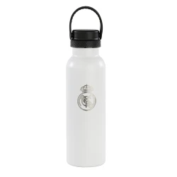 قارورة حرارية ستانلس ستيل 600 مل ريال مدريد 24/25 – تحافظ على حرارة أو برودة المشروبات لساعات، تصميم رسمي للنادي، خفيفة ومتينة، مناسبة للرياضة والسفر والاستخدام اليومي من براند safta.