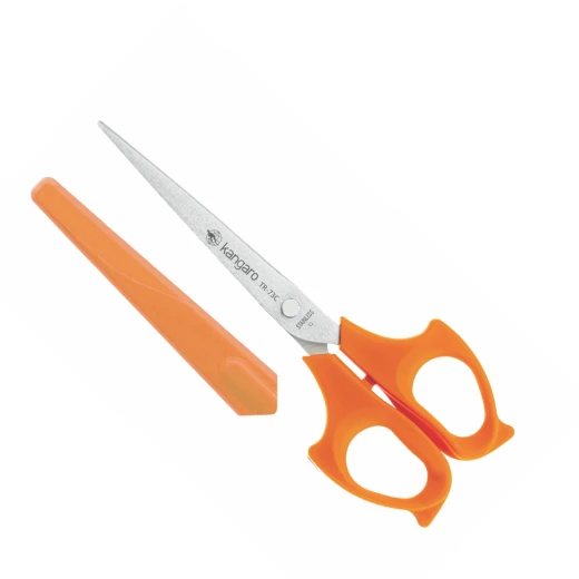 Kangaro TR73C/Y Scissor 7.25 Inch. Orange Kangaro TR73C/Y Scissor 7.25 Inch. Orange