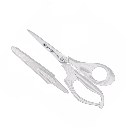 Kangaro TN73C/Y Scissor 7.25 Inch.  White - Kangaro - Image 2