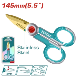 Total Electrician's Scissors 145mm / 5.5