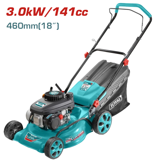 Total Gasoline Lawn Mower 4HP / 460mm - TGT141181 Total Gasoline Lawn Mower 4HP / 460mm - TGT141181