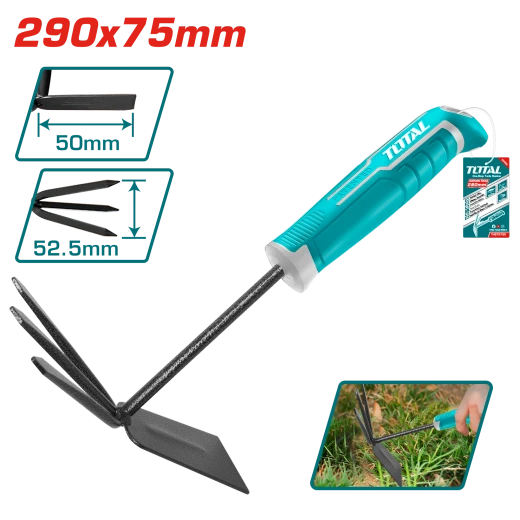Total Garden Rake 290x75mm - THGT979K Total Garden Rake 290x75mm - THGT979K