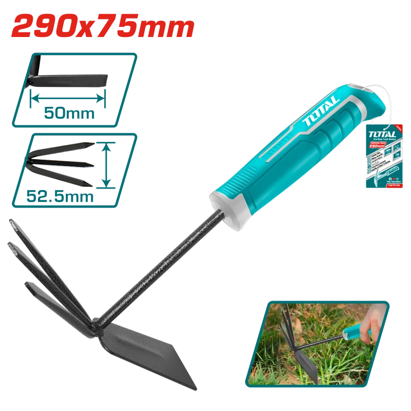 Total Garden Rake 290x75mm - THGT979K - Total