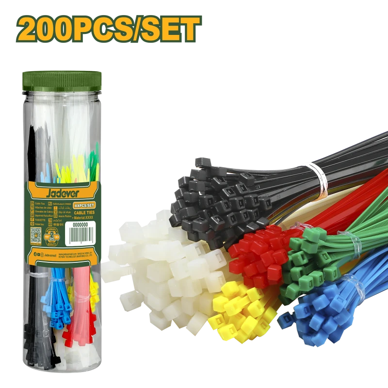 JADEVER JDTE85521 Cable ties 200 pcs - Jadever