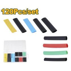 120 Pcs set Heat Shrink Tubing Assortment Jadever JDUR1B01