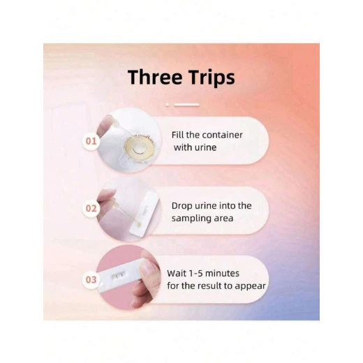 One-Time Use Pregnancy Test Strip 1 Piece High accuracy Fast results within 3 to 5 minutes - Image 3