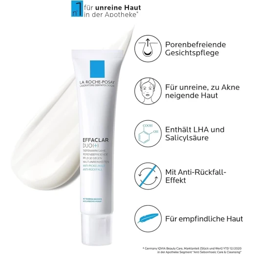 La Roche-Posay Effaclar Duo+ كريم للوجه – 40 مل - لاروش بوسيه - Image 2