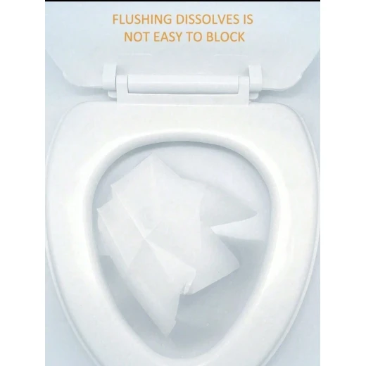 10PCS Disposable Dissolvable Toilet Seat Covers  Portable Emergency Seat Cushions for Travel, Business Trips, Camping & Public Restrooms - Image 22