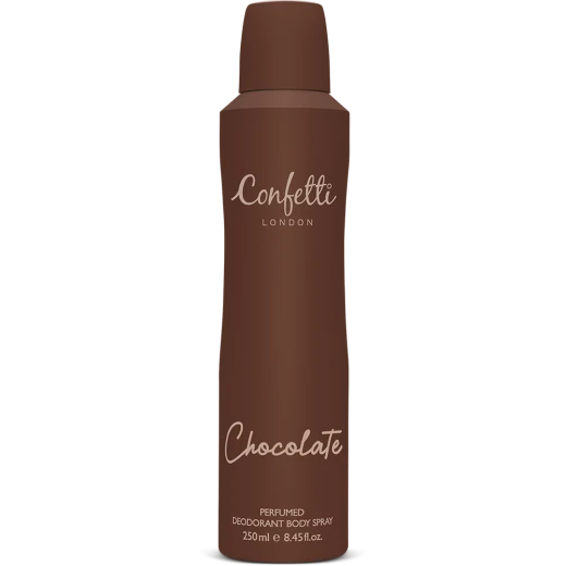Confetti Chocolate Deodorant Spray 250ml Confetti Chocolate Deodorant Spray 250ml