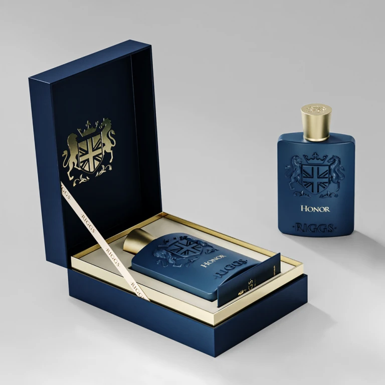 Riggs Honor Eau de Parfum 100ml, Prestige Collection Men’s Fragrance with Citrus, Aromatic & Woody Notes - Riggs