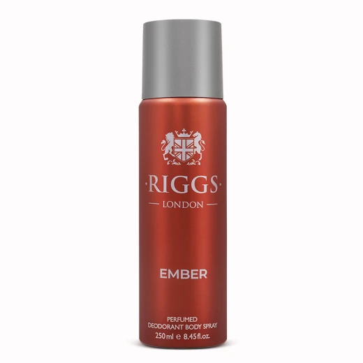 Riggs London Ember Body Spray – 250ml Deodorant for Men Riggs London Ember Body Spray – 250ml Deodorant for Men