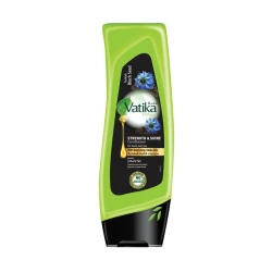Vatika Strength & Shine Conditioner 400ml for Weak & Dull Hair: Nourishing Formula with Natural Extracts for Stronger, Shinier Hair; Daily Use for Optimal Results