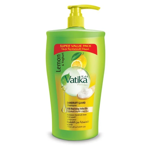 Vatika Naturals Lemon And Yogurt Shampoo, Anti Dandruff, 650ml