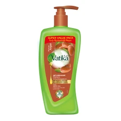 Vatika Naturals Moroccan Argan Anti-Breakage Shampoo 650ml| Moisture Soft Hair | For Dry, Unmanageable Hair